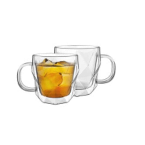 Elle Decor Set of 2 Insulated Coffee Mugs